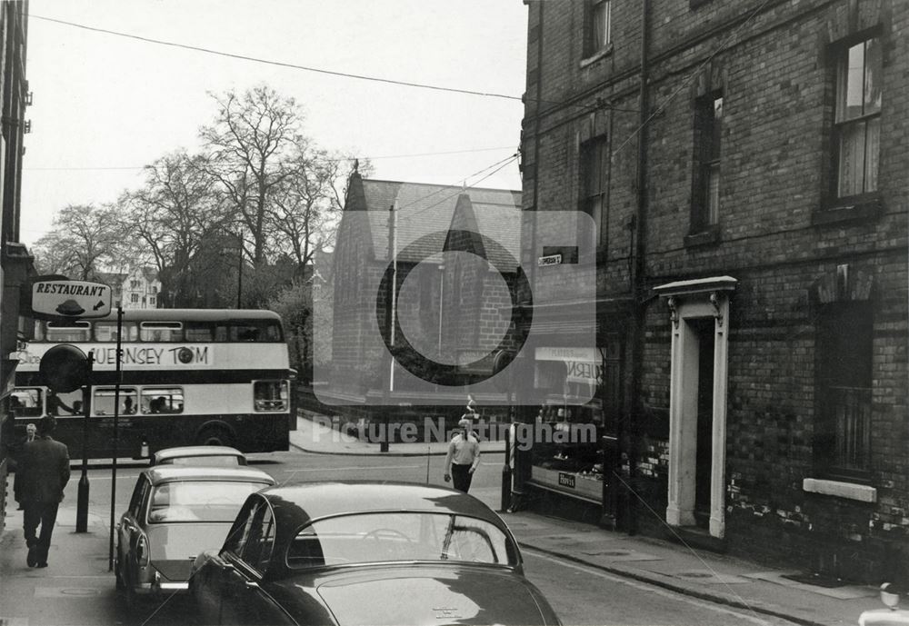 North Circus Street, Nottingham, c 1976