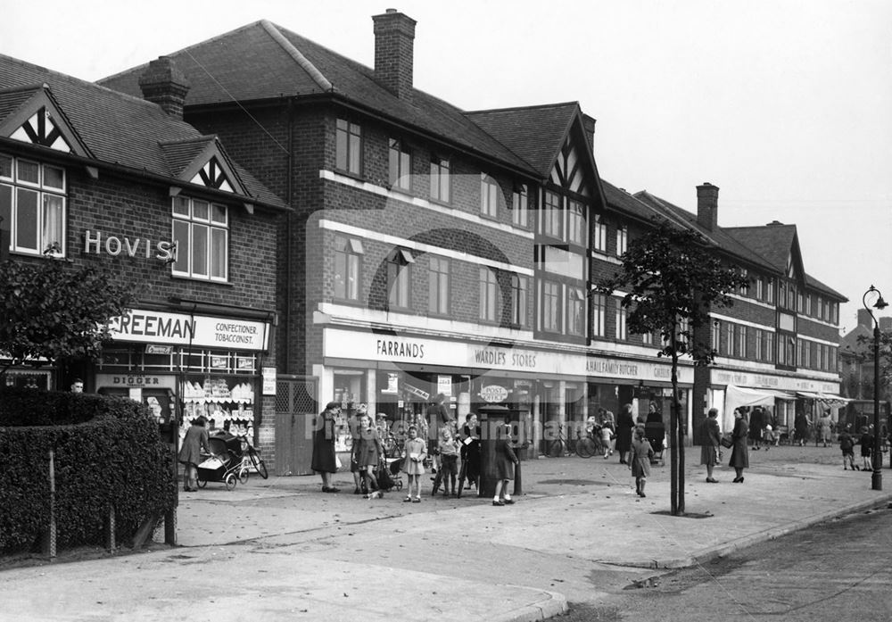 Nos 166 to 192 Broxtowe Lane, Broxtowe, Nottingham, 1949