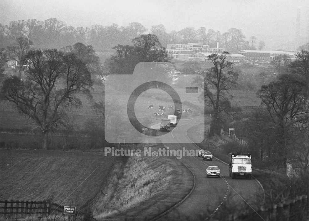 View to Nottingham Trent University Campus, Clifton Lane, Clifton, Nottingham, c 1962