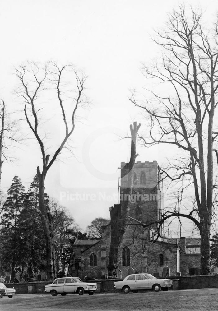 St Mary's Church, Holgate, Clifton Village, Nottingham, c 1965