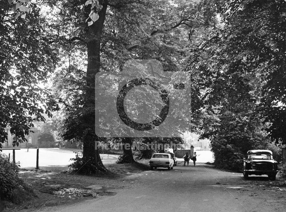 Entrance to Clifton Hall, Clifton Hall Drive, Clifton Village, Nottingham, 1969