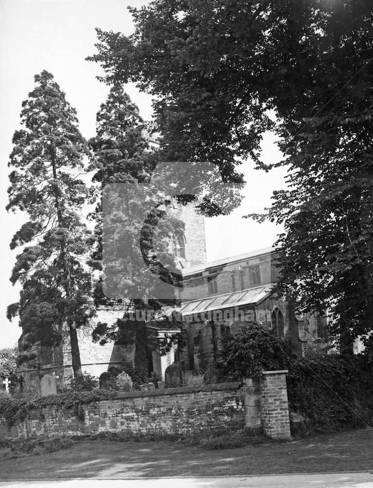 St Mary's Church, Clifton Hall Drive, Clifton Village, Nottingham, c 1960