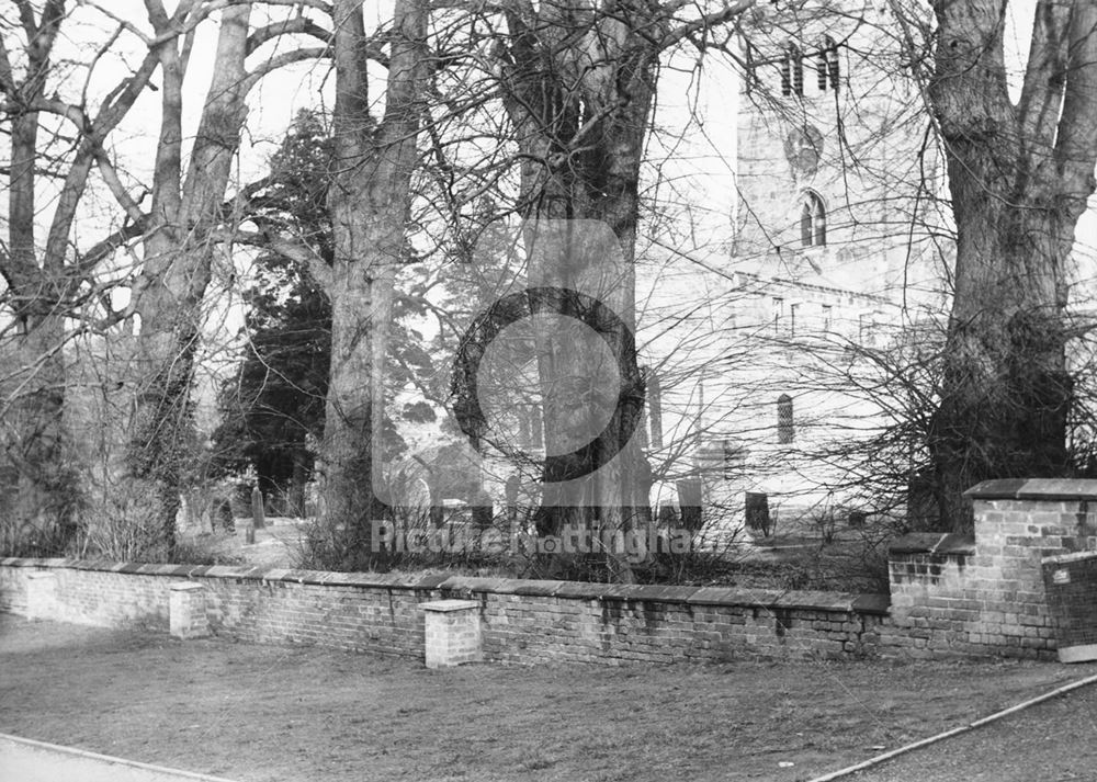 St Mary's Church, Clifton Hall Drive, Clifton Village, Nottingham, c 1960