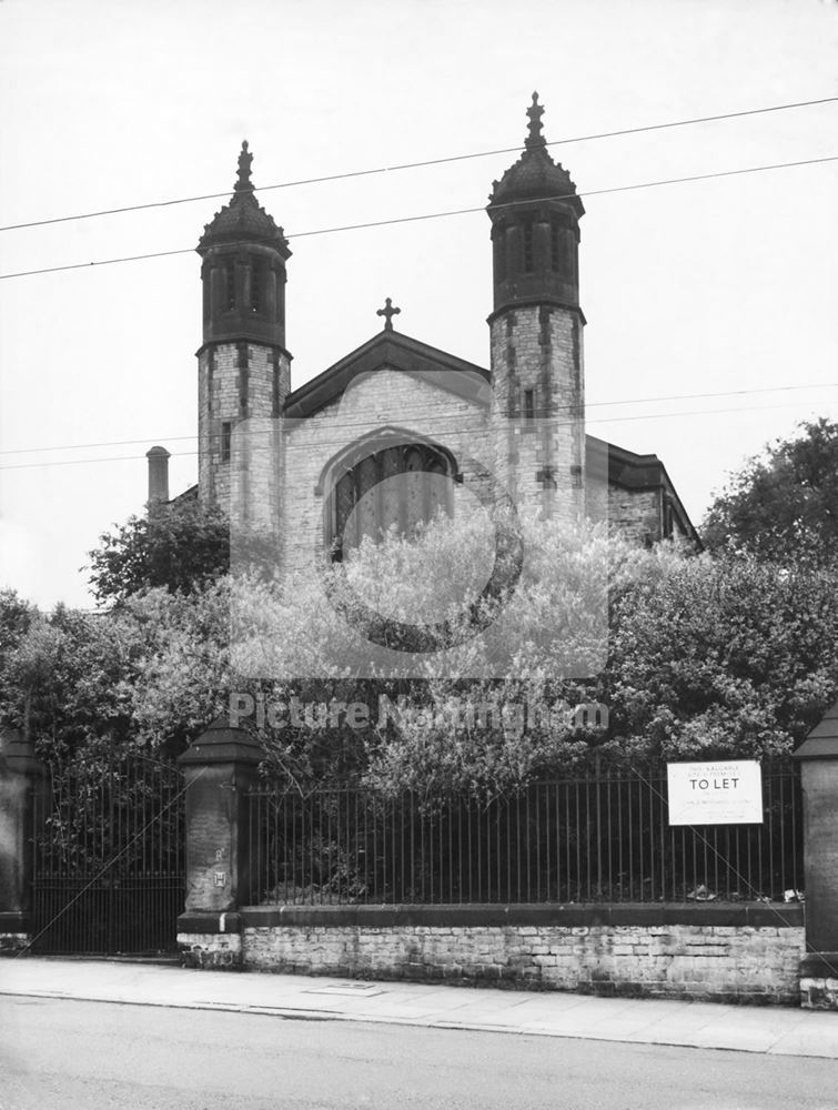 St Mark's Church, Huntingdon Street, Nottingham, c 1950s