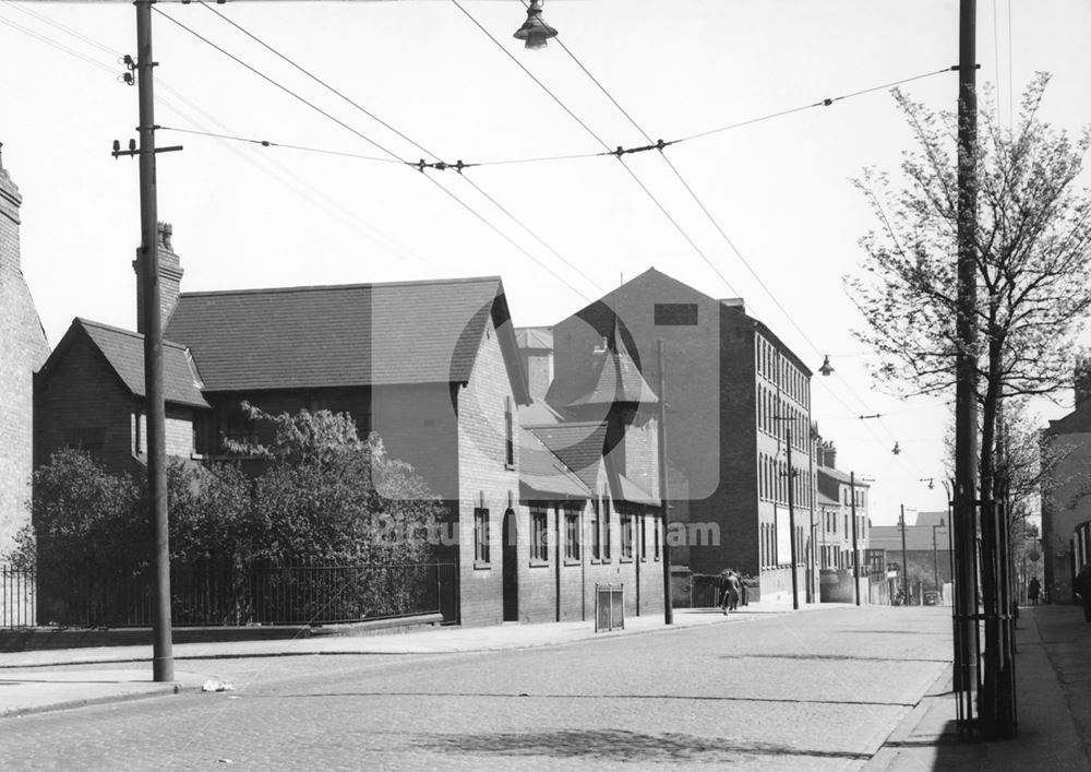 St Mark's Hall, Huntingdon Street, Nottingham, 1950