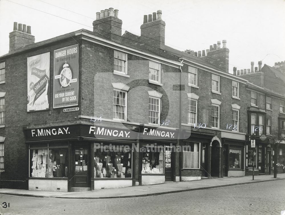 124-134 Ilkeston Road, Radford, Nottingham, 1949