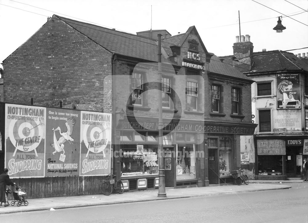 Co-Operative Society, 131-133 Alfreton Road, Radford, Nottingham, 1949