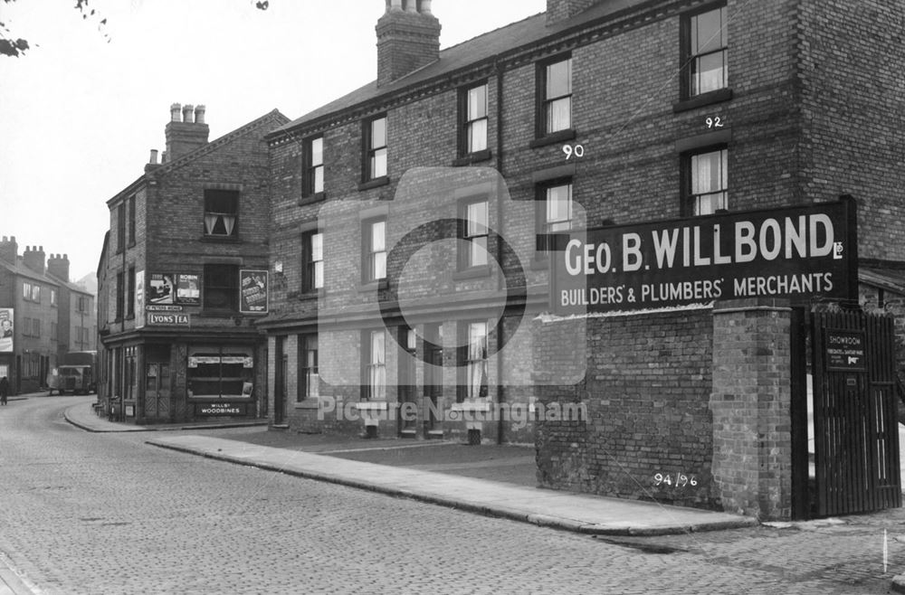 96-84 St. Peter's Street, Radford, Nottingham, 1949