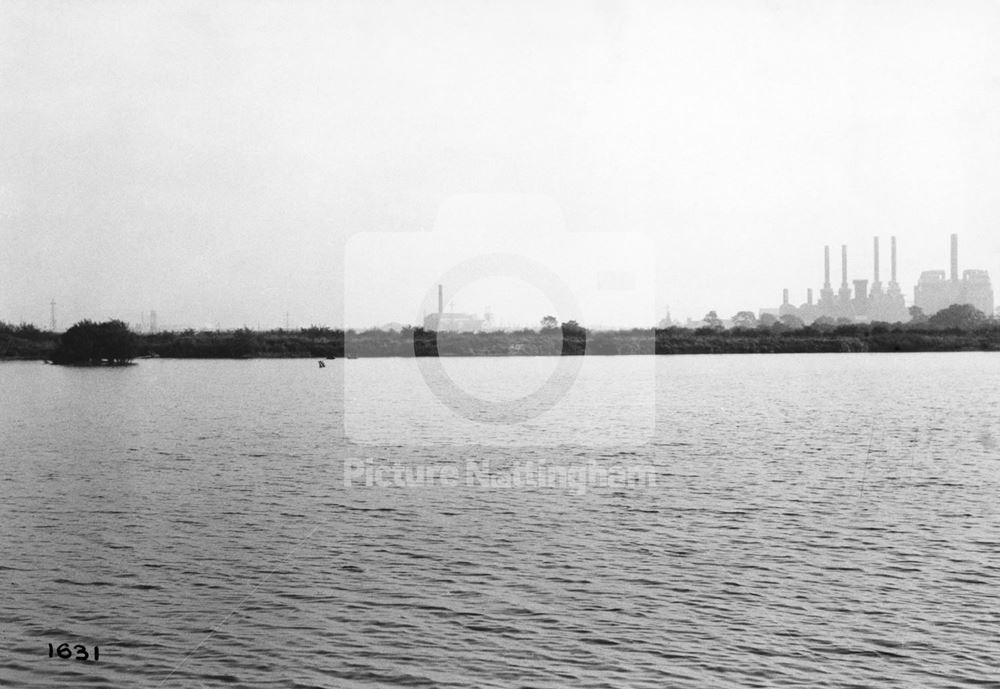 Wilford Power Station, River Trent, Wilford, Nottingham, 1951