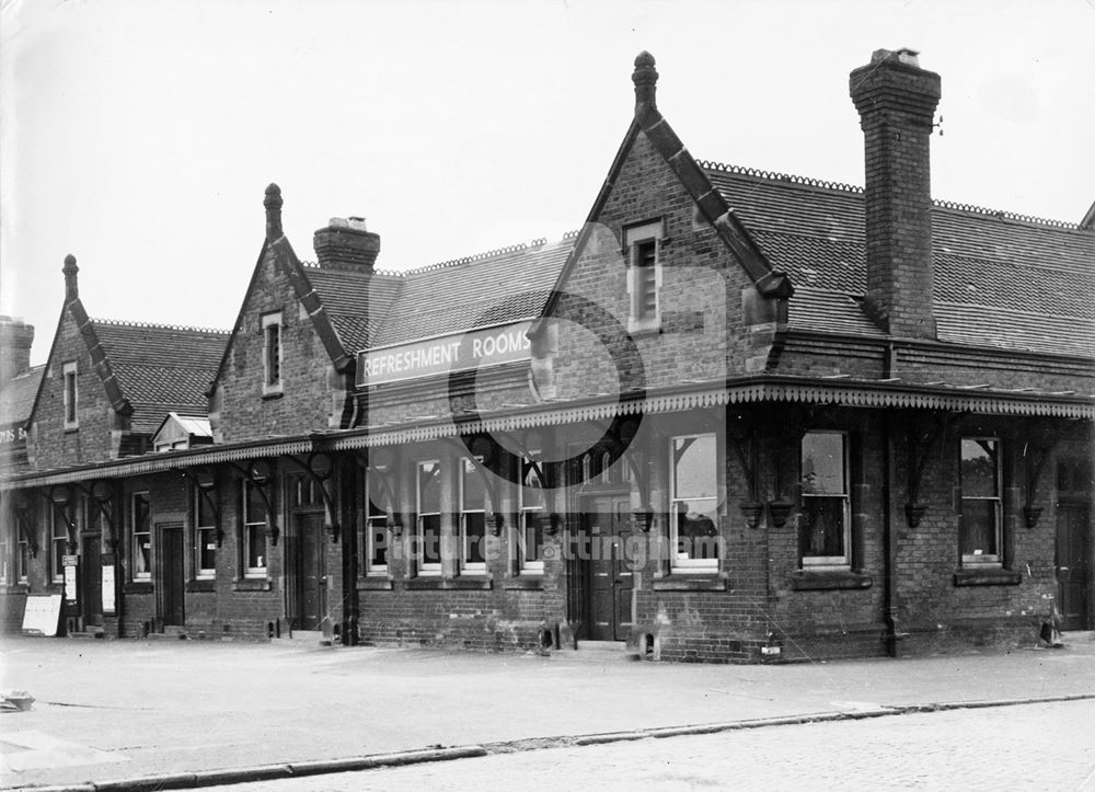 Refreshment Rooms, The Cattle Market, Meadow Lane, Nottingham, 1949