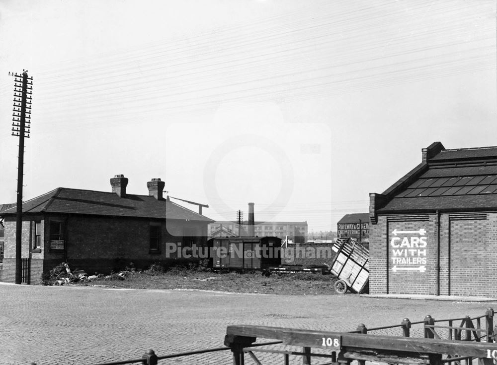 The Cattle Market, Meadow Lane, Nottingham, 1949