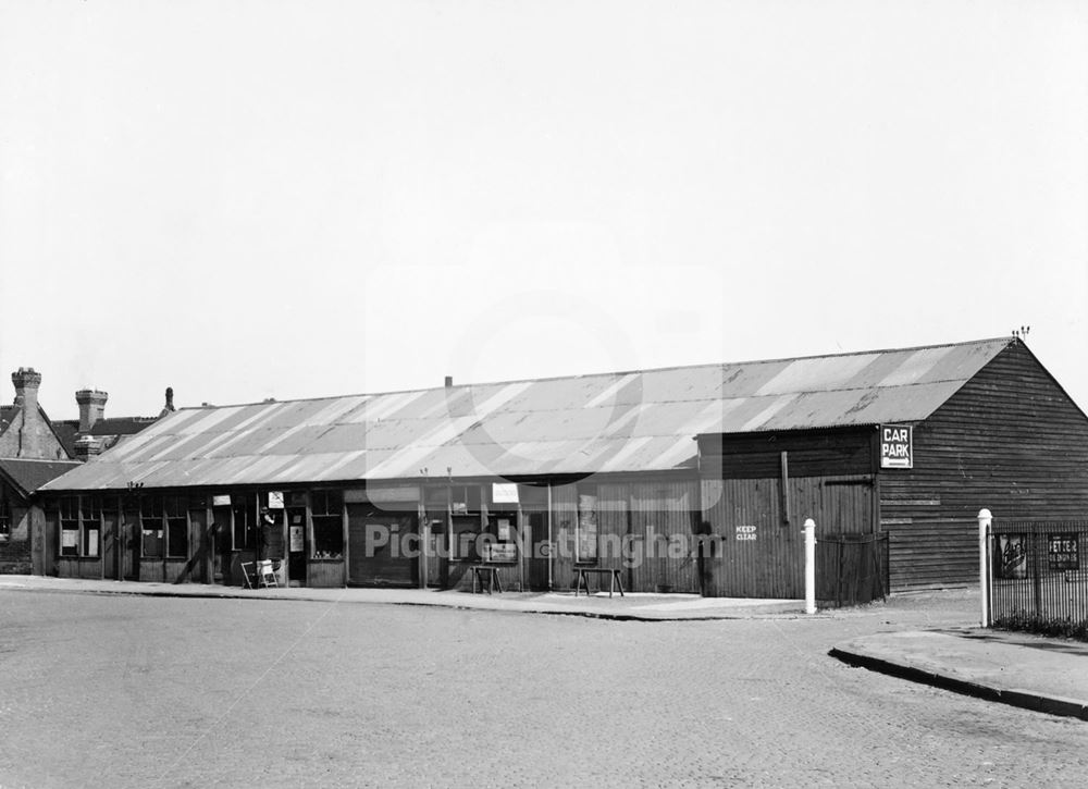 The Cattle Market, Meadow Lane, Nottingham, 1949