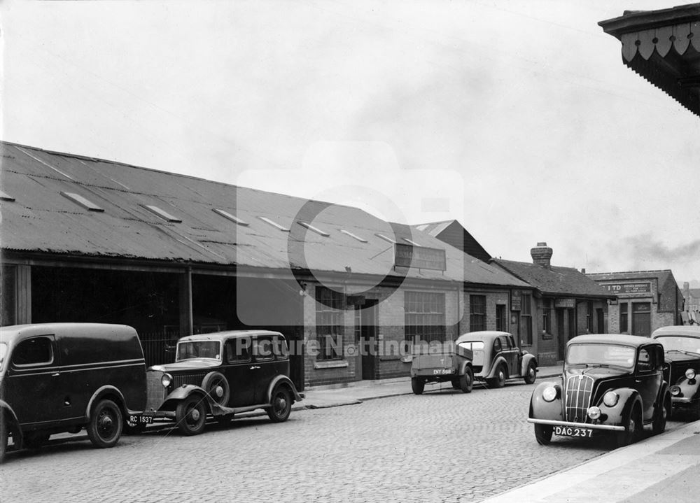 The Cattle Market, Meadow Lane, Nottingham, 1949