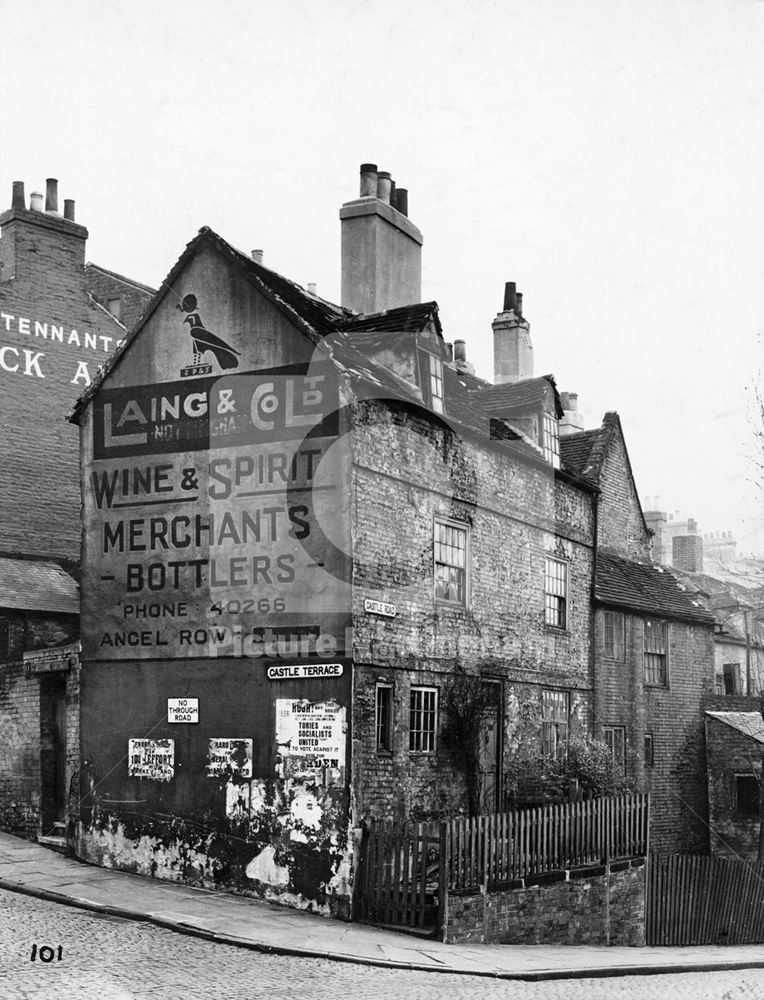 Castle Road-Castle Terrace, Nottingham, 1949