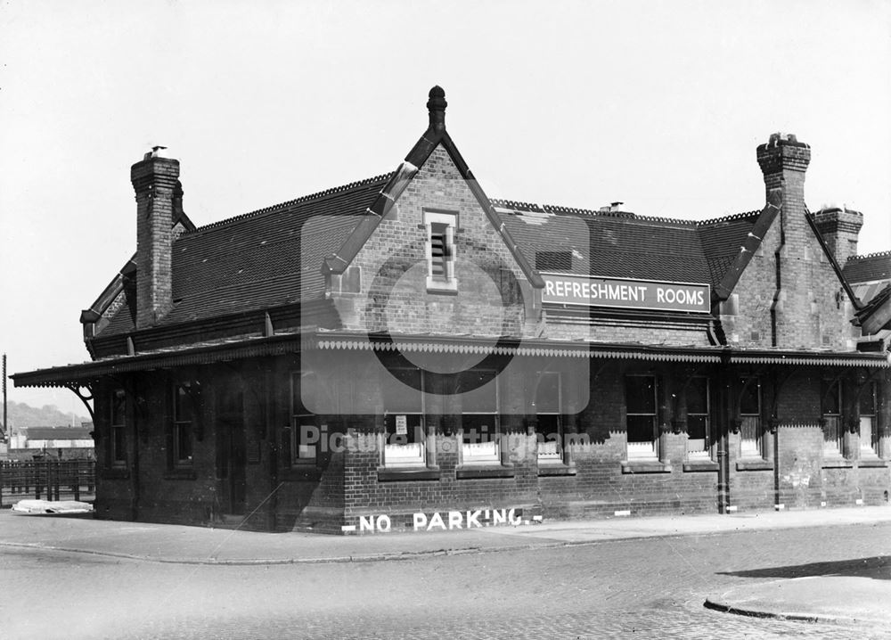 Refreshment Rooms, The Cattle Market, Meadow Lane, Nottingham, 1949