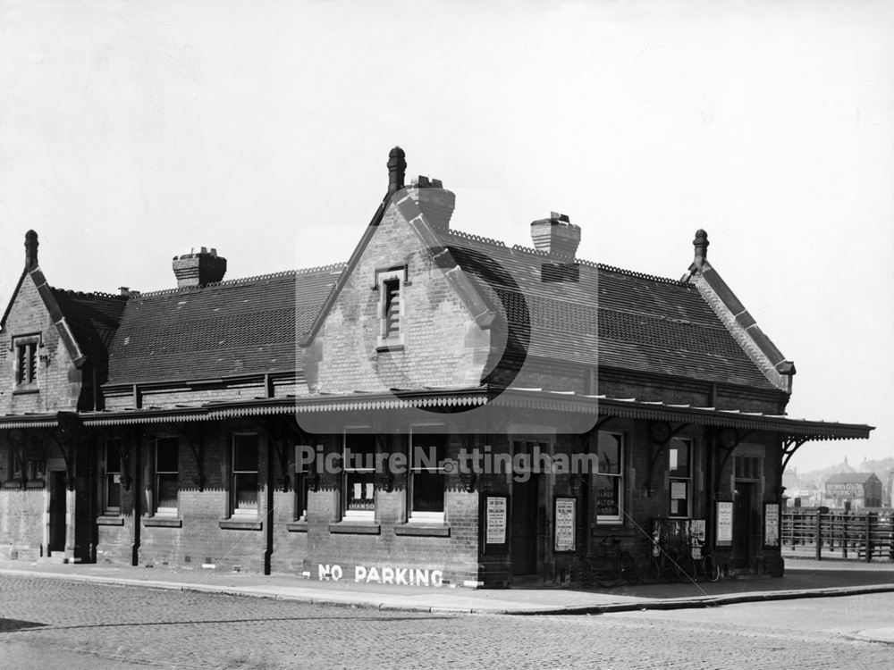 Refreshment Rooms, The Cattle Market, Meadow Lane, Nottingham, 1949