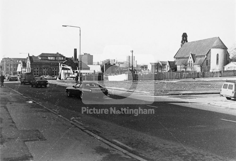 Carlton Road, Sneinton, Nottingham, c 1976