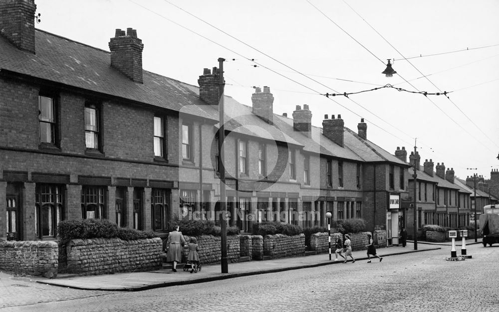 Carlton Road, Sneinton, Nottingham, 1950