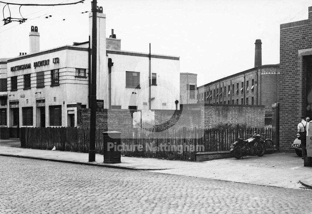 Former White Lion PH, Carlton Road, Nottingham, 1950