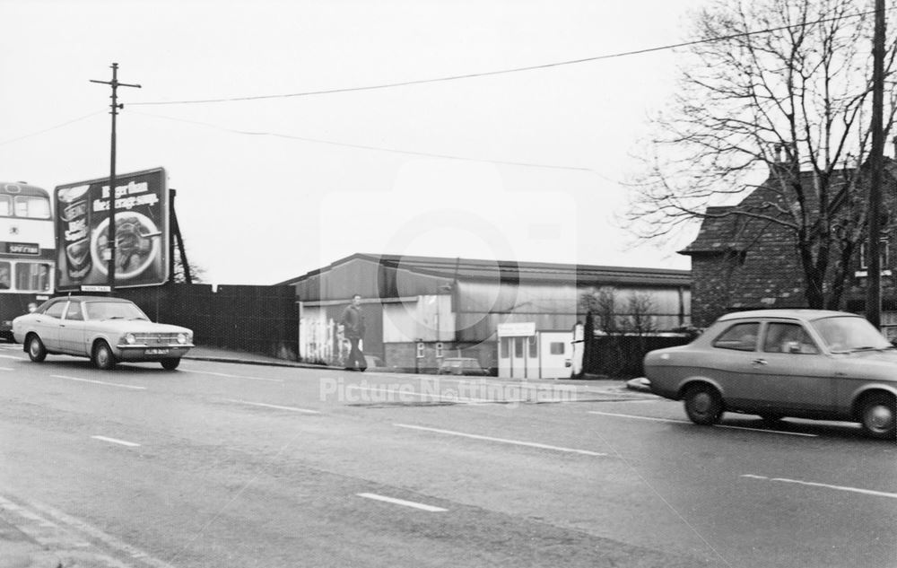 37a-38 Chettle's Yard, from Wollaton Road, Radford, Nottingham, 1977