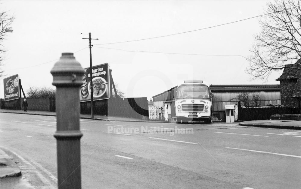 39a-40 Chettle's Yard, from Wollaton Road, Radford, Nottingham, 1977