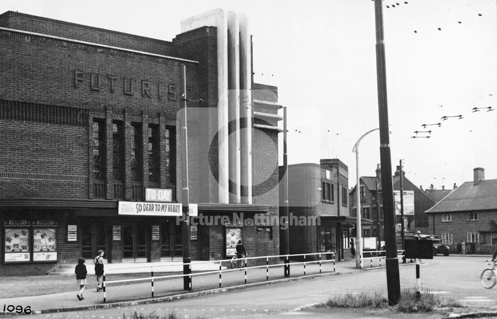 Futurist Cinema, Valley Road, Basford, 1950