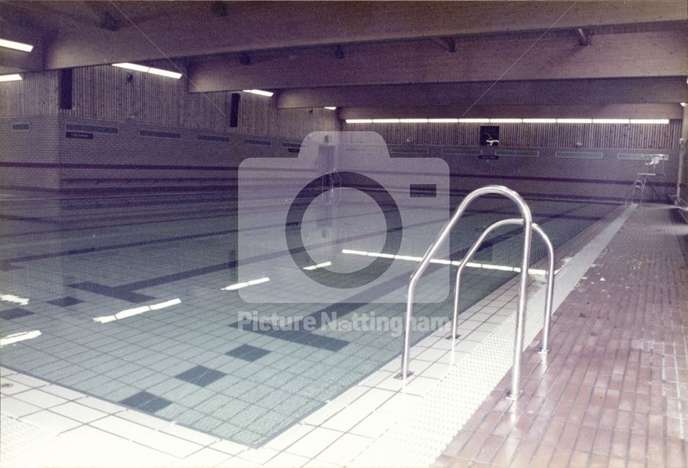 Swimming Pool, John Carroll Leisure Centre, Denman Street, Radford, Nottingham, 1984