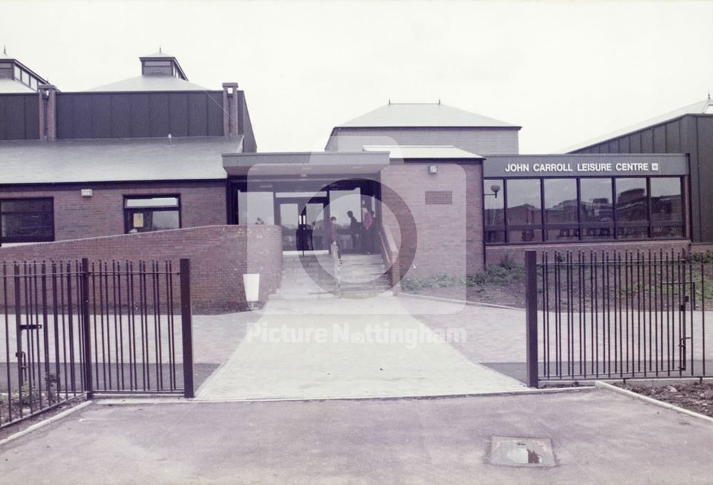 John Carroll Leisure Centre, Denman Street, Radford, Nottingham, 1984