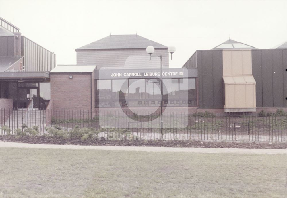 John Carroll Leisure Centre, Denman Street, Radford, Nottingham, 1984