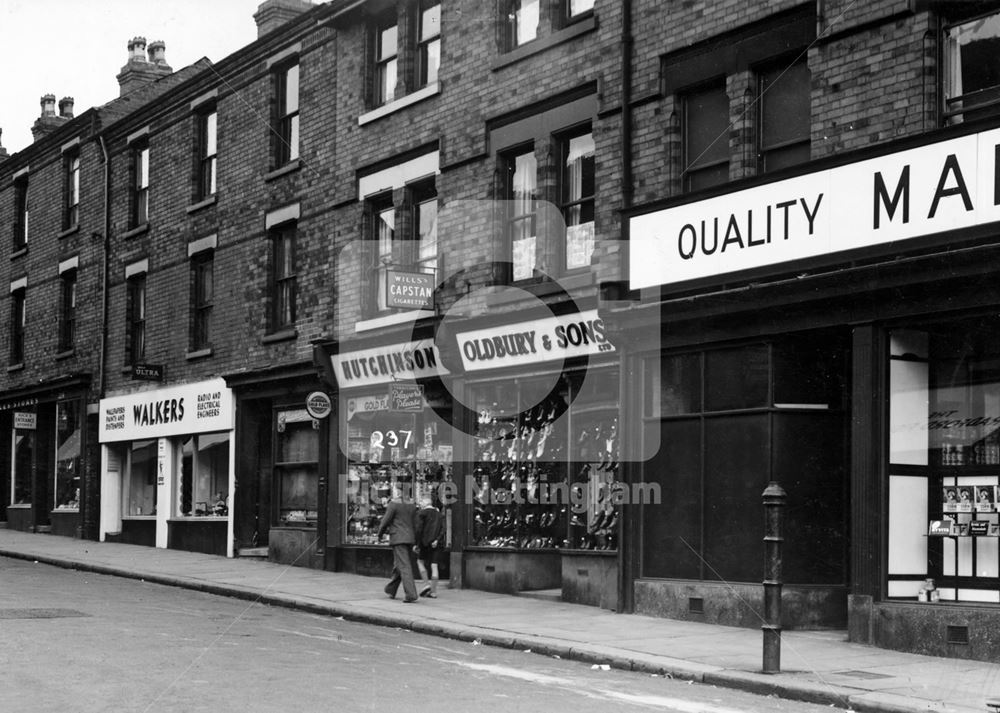 229-241 Denman Street, Radford, Nottingham, 1949