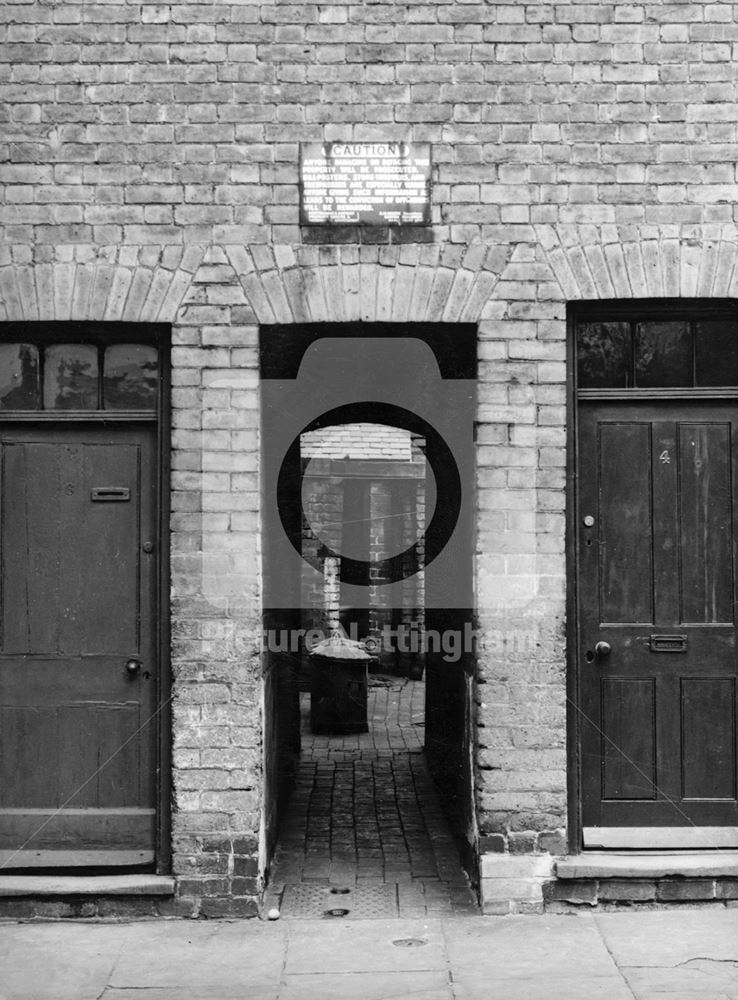 4-6 Grant Street, Radford, Nottingham, 1952