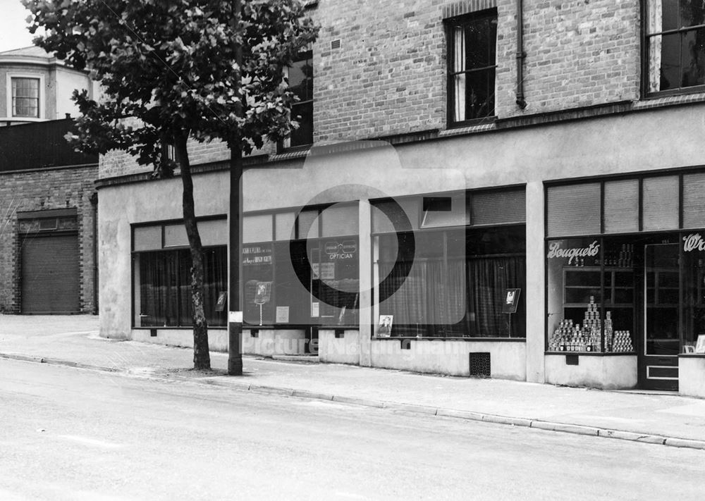 159-161 Derby Road, Nottingham, c 1949