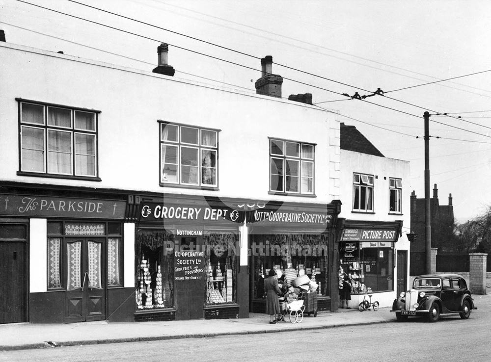 Co-Operative Society, Derby Road, Nottingham, 1949