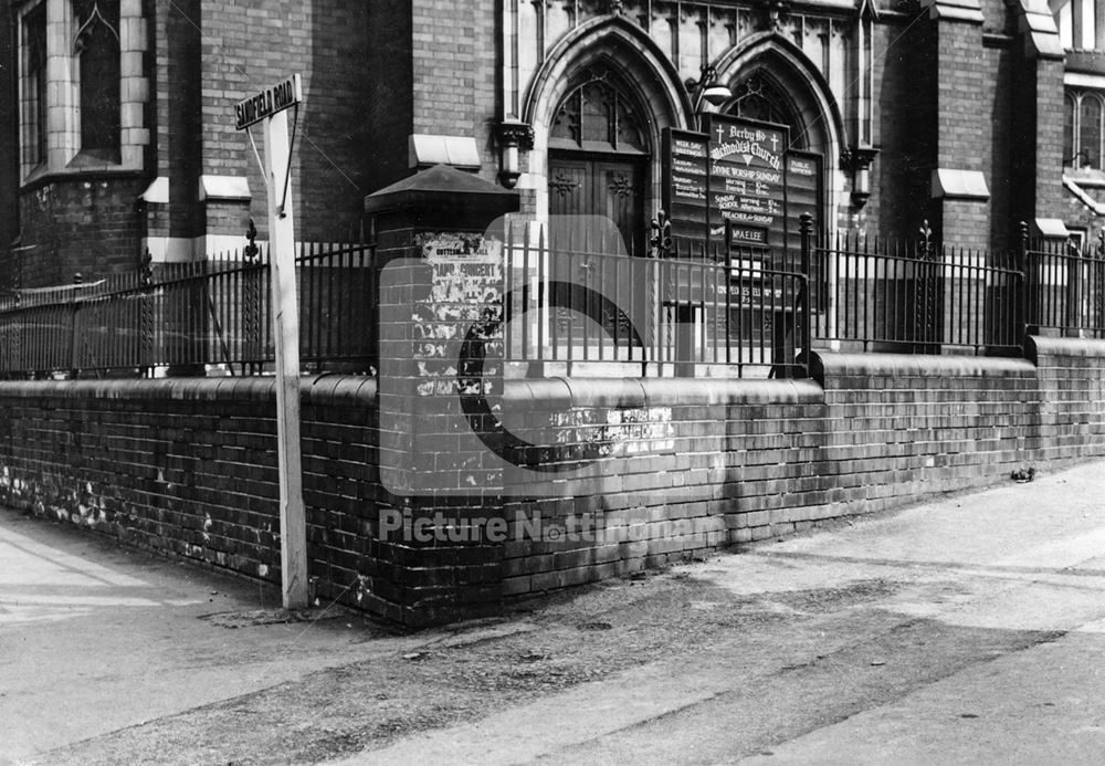 Lenton Methodist Church, Derby Road, Nottingham, 1949