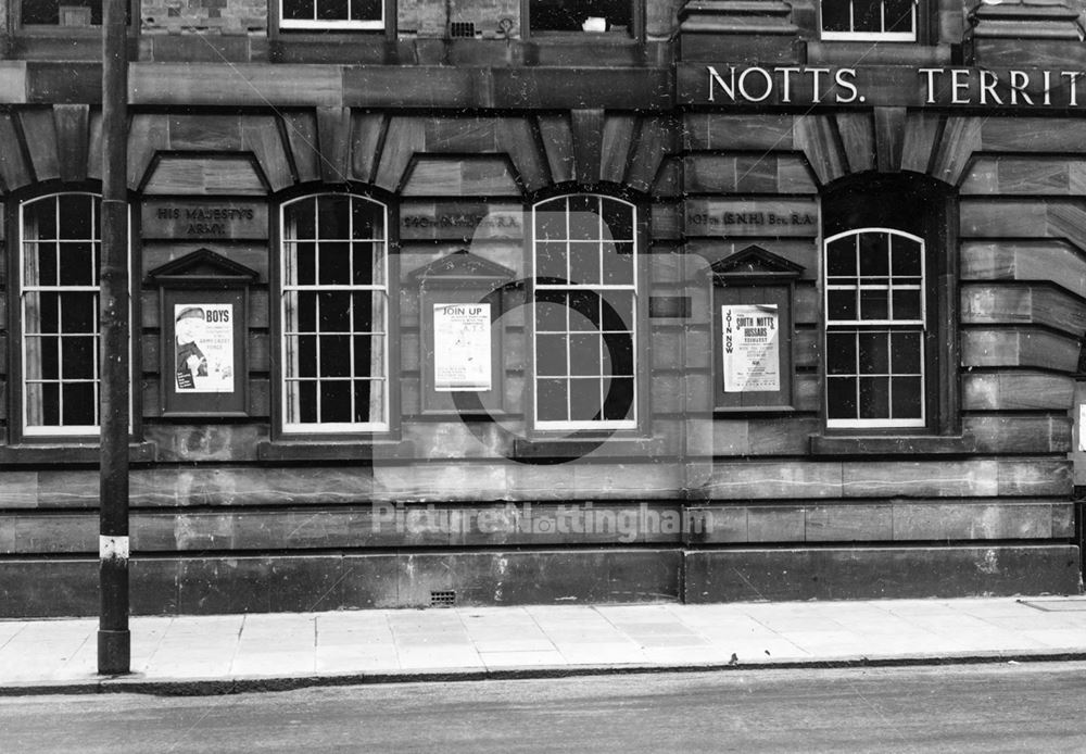 (Former) Territorial Army Headquarters, Derby Road, Nottingham, 1949