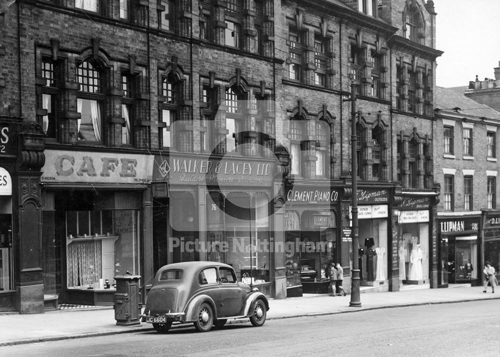 68-78 Derby Road, Nottingham, 1949