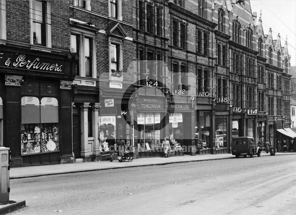 112-128 Derby Road, Nottingham, 1949