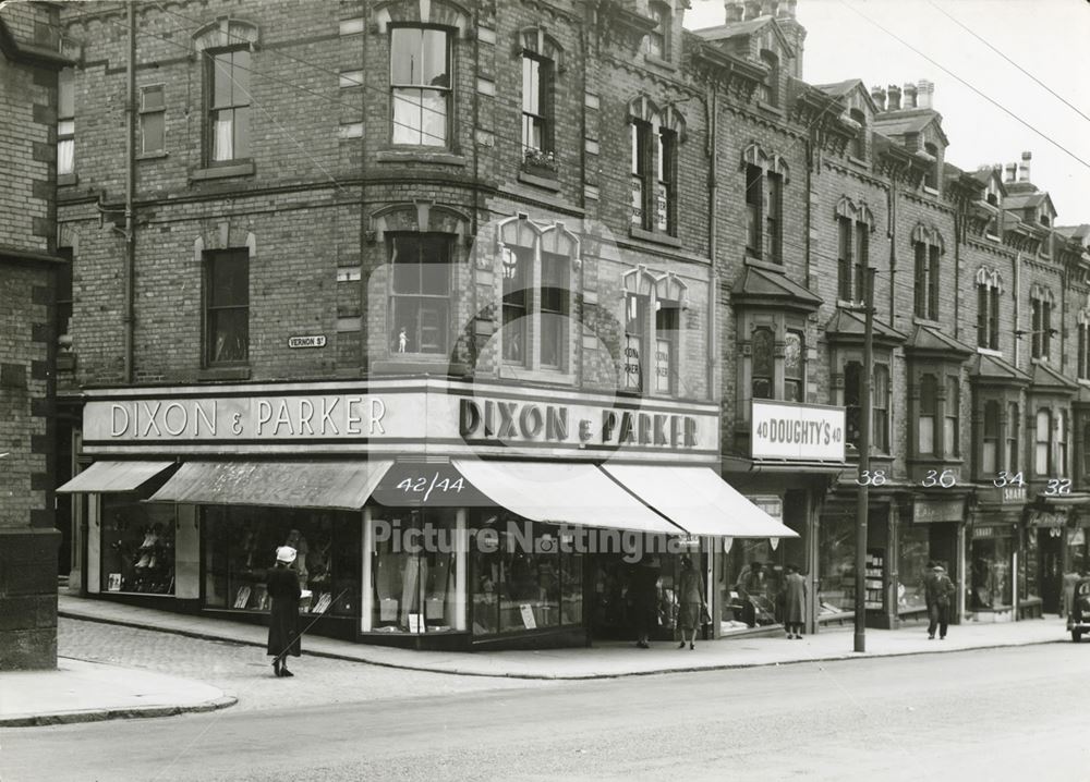 32-44 Derby Road, Nottingham, 1949