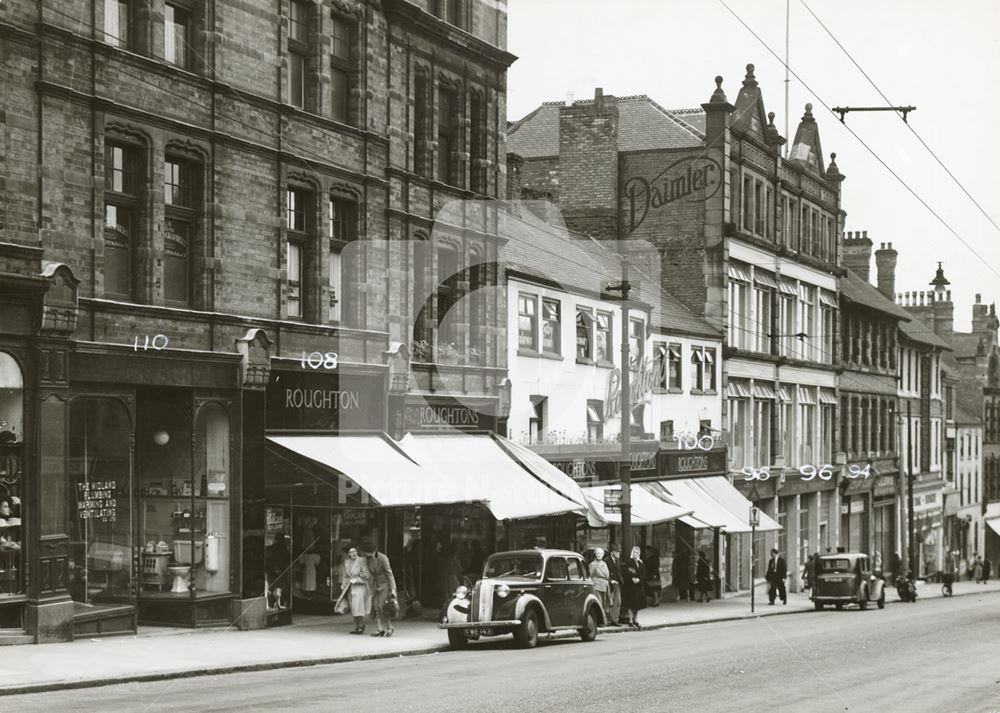 94-110 Derby Road, Nottingham, 1949