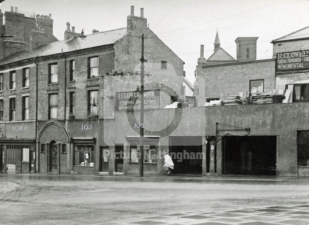 101b-105 Derby Road, Nottingham, 1949