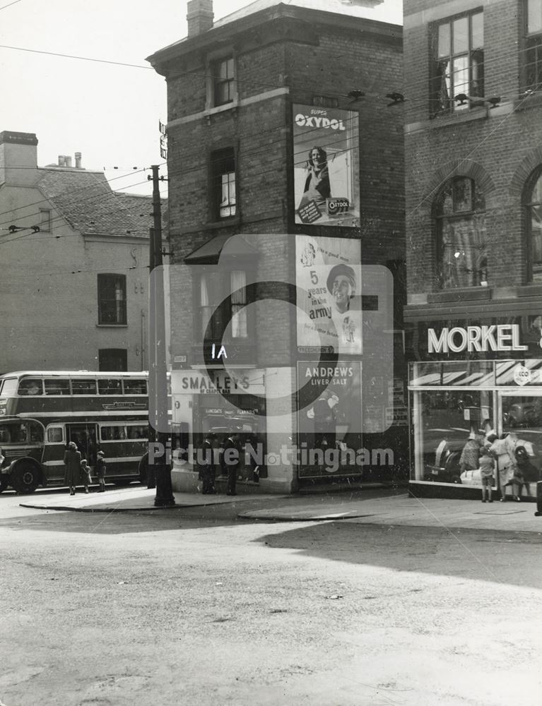 1A and 1 Derby Road, Nottingham, 1949