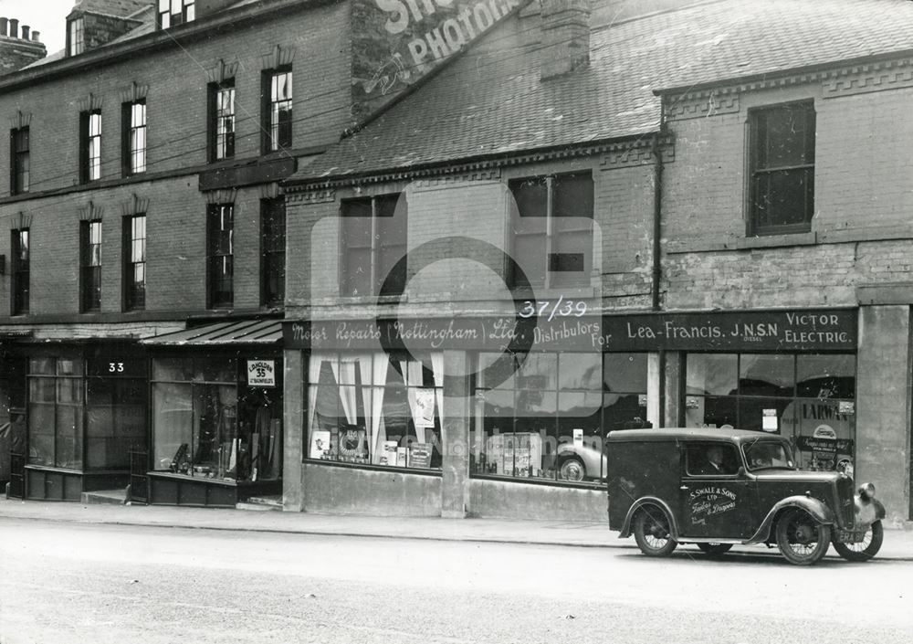 33-39 Derby Road, Nottingham, 1949