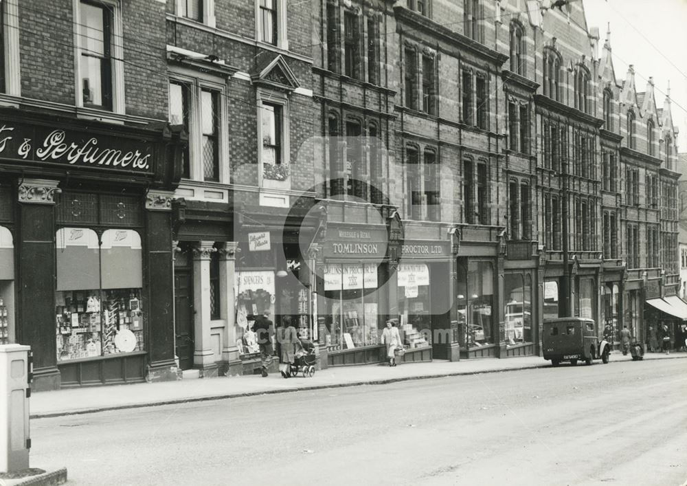 128 Derby Road, Canning Circus, Nottingham, c 1950