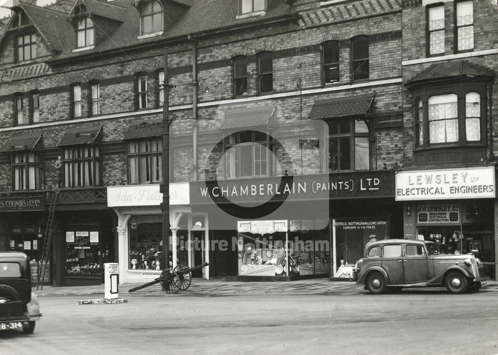 87-97 Derby Road, Nottingham, c 1950