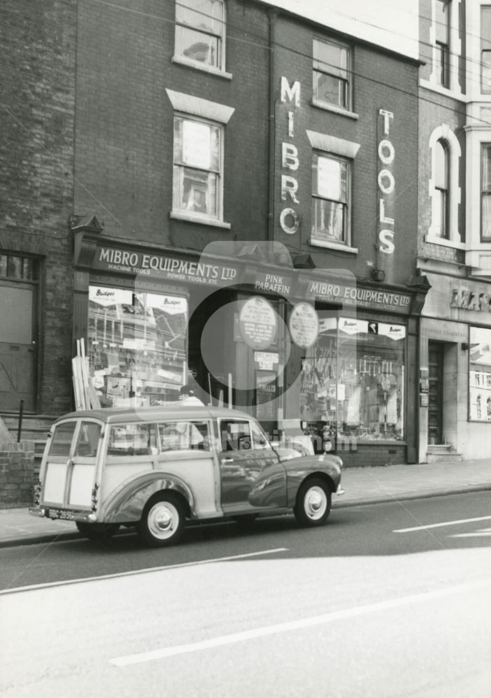 81-83 Derby Road, Nottingham, 1964