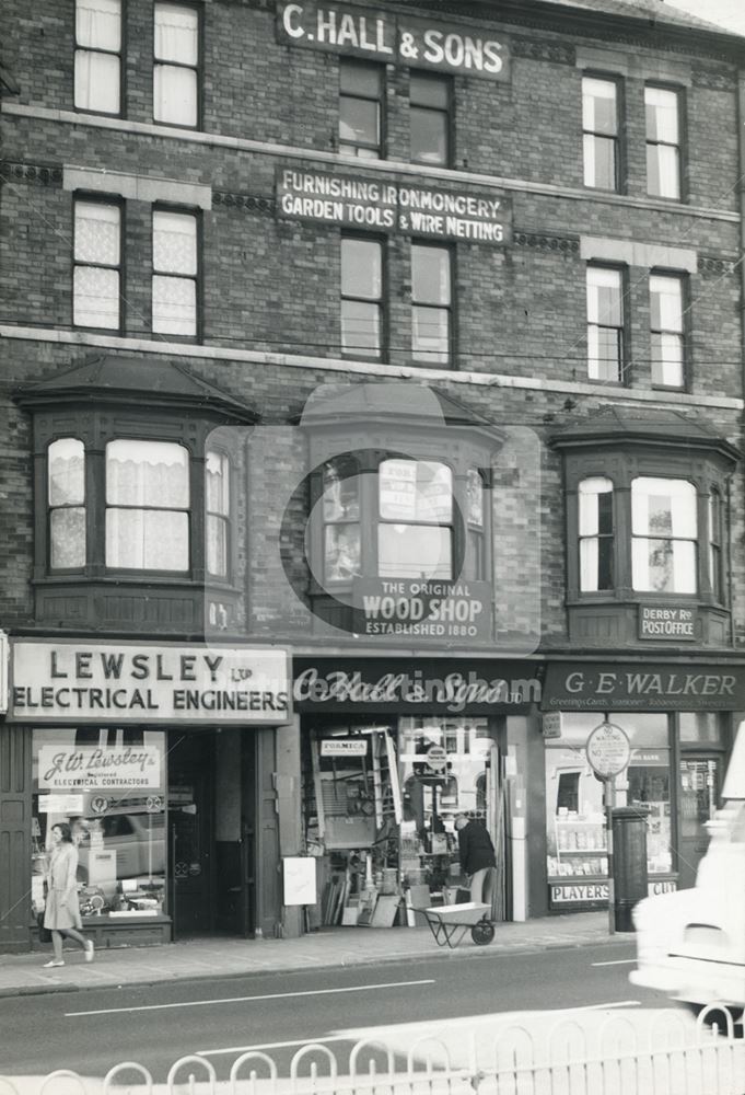 97-99 Derby Road, Nottingham, 1964