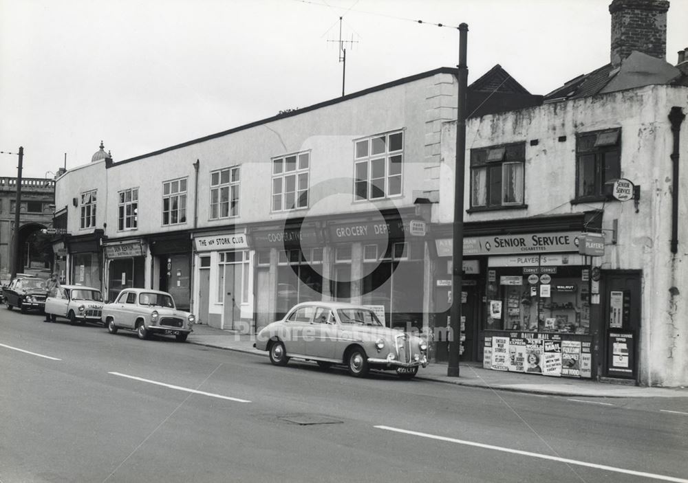 504-518 Derby Road, Lenton, Nottingham, 1964