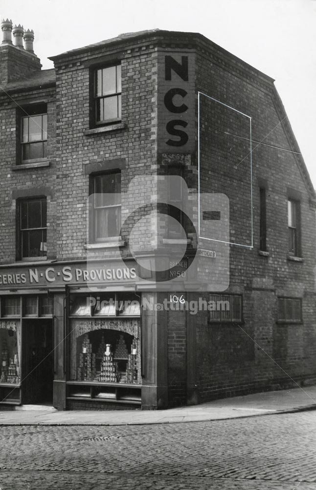 106 Dame Agnes Street, St Ann's, Nottingham, 1950