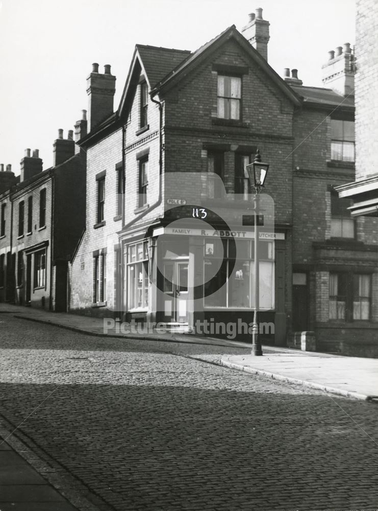 113 Dame Agnes Street, St Ann's, Nottingham, 1950