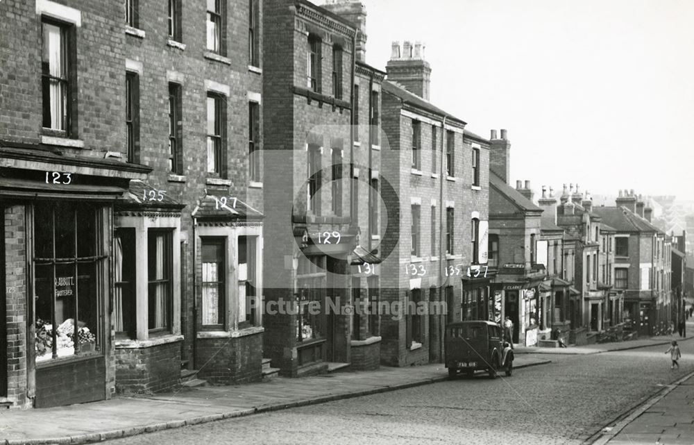 123-137 Dame Agnes Street, St Ann's, Nottingham, 1950